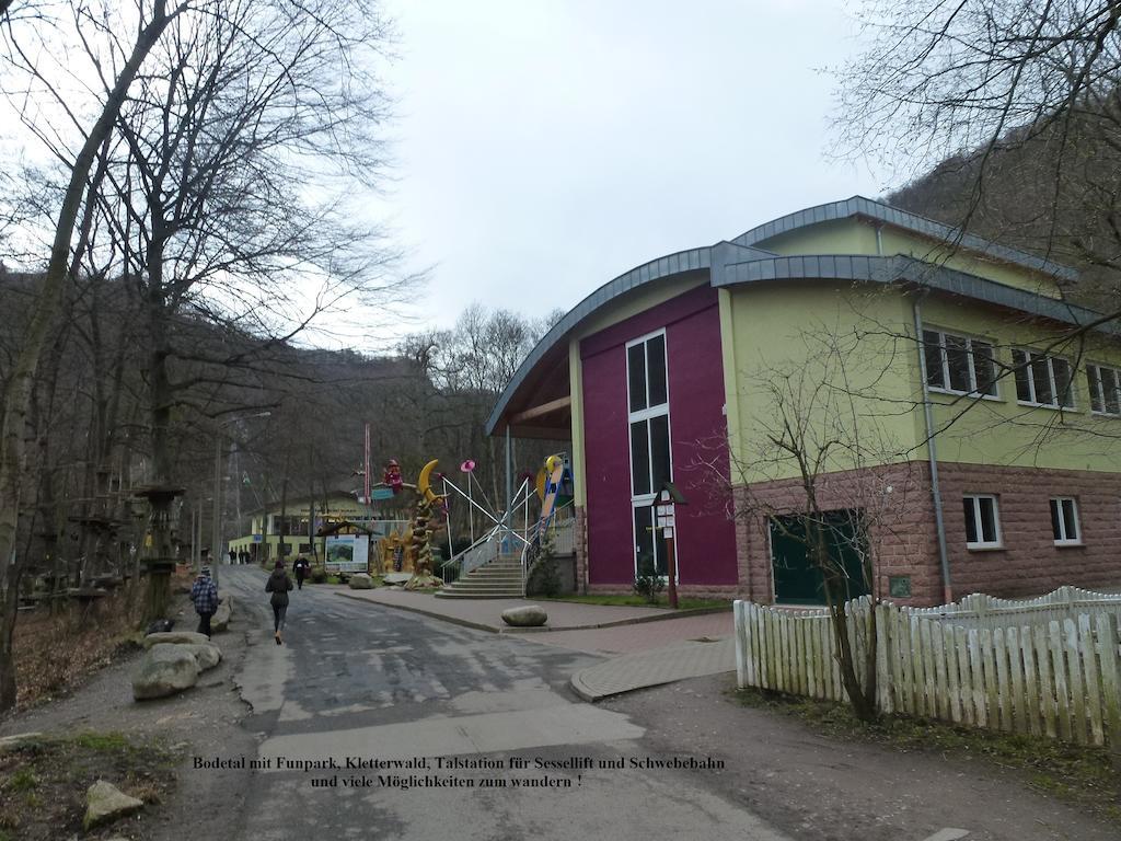 Ferienwohnung Thale Buitenkant foto